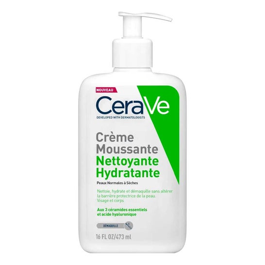 CeraVe Crema Espuma Limpiadora Hidratante 473ml