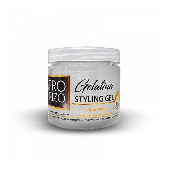 Afro & Rizo gelatina Controladora de Rizos Styling gel 453 g