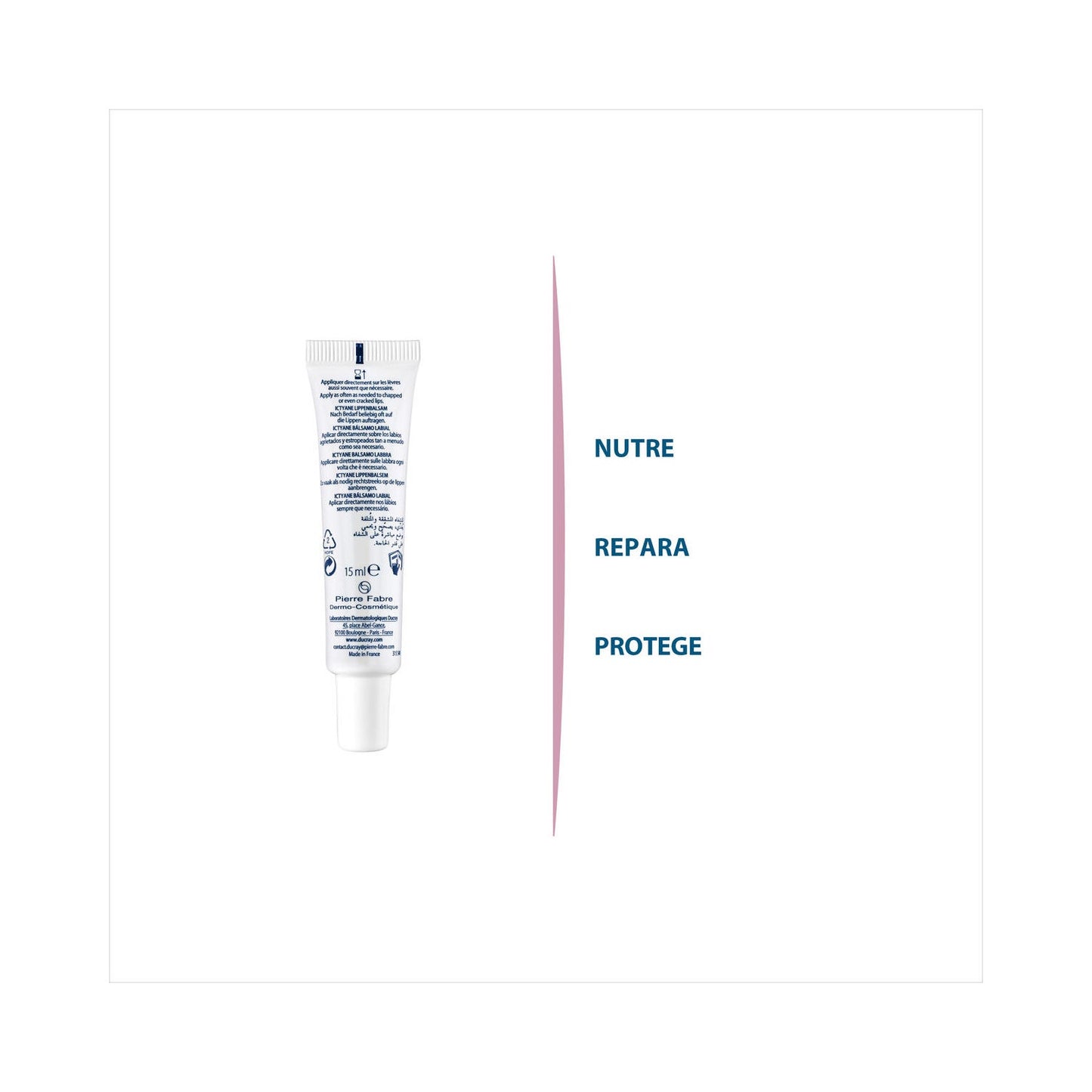 Ducray Ictyane Bálsamo Labial 15ml