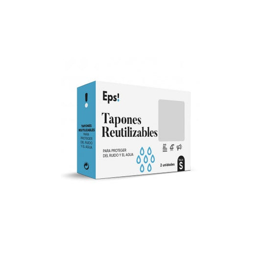 Deiters Eps! Tapones Reutilizables T. S 2uds