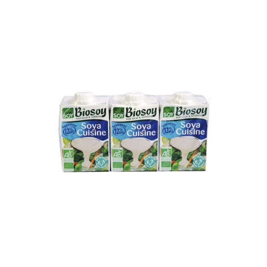 Bio Soy Crema Soya Cuisine Bio 3x200ml