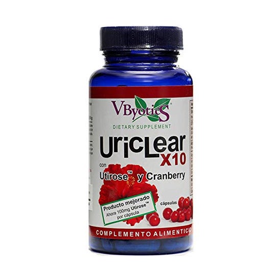 Vbyotics Uriclear X10 con Utirose y Supercran 90caps