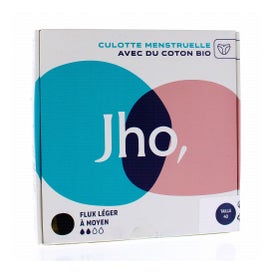 Jho Braga Menstrual Algodón Bio Flujo Ligero Medio T40 1ud