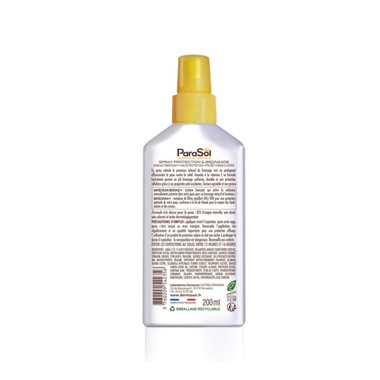 ParaSol Spray Bronceador Activador De Melanina SPF30 200ml