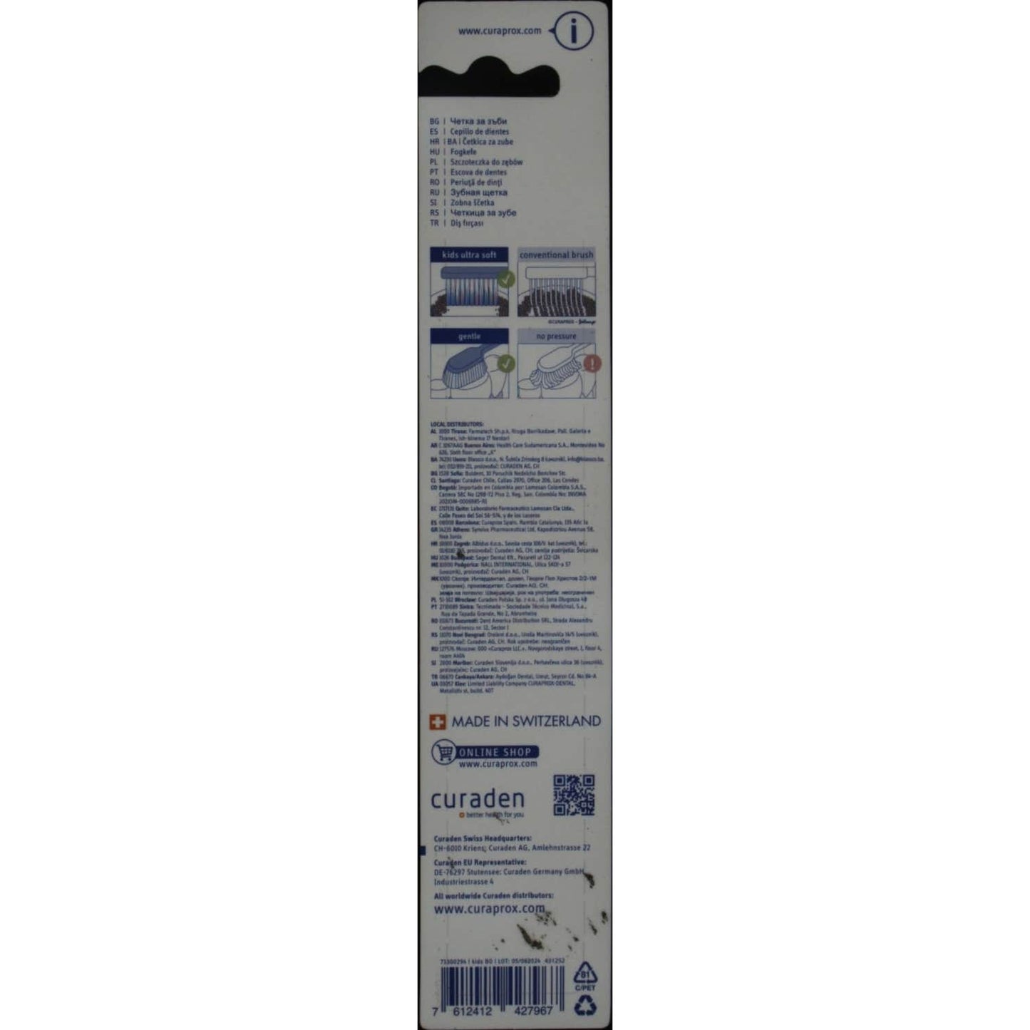 Curaprox Kids Ultra Soft 5500 4-12 Años 1ud