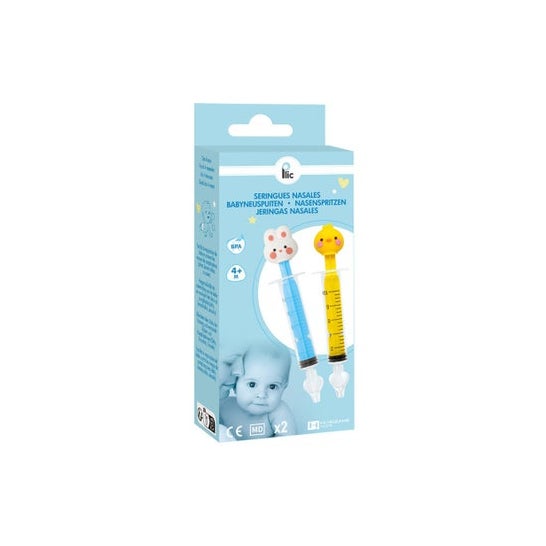Plic Jeringa Nasal Conejo + Pollito 2uds