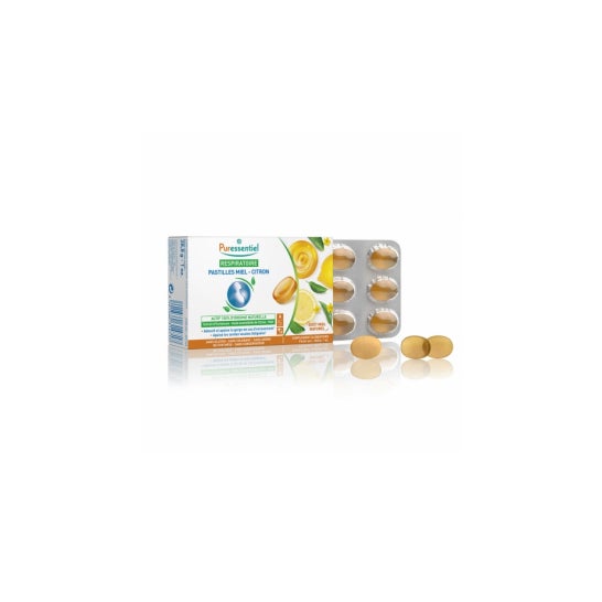 Puressentiel garganta Miel Limón pastillas 18uds