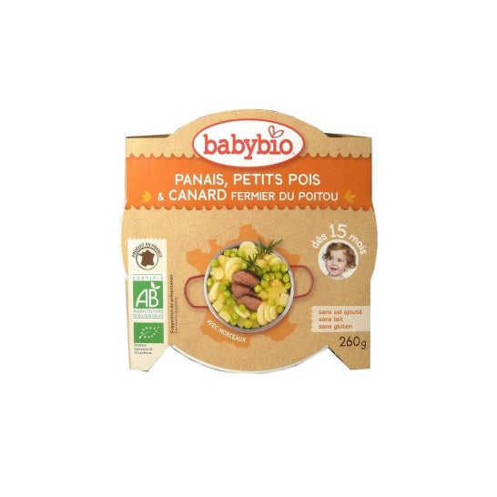 Babybio Ass Nav/Pea/Canar Gold260g