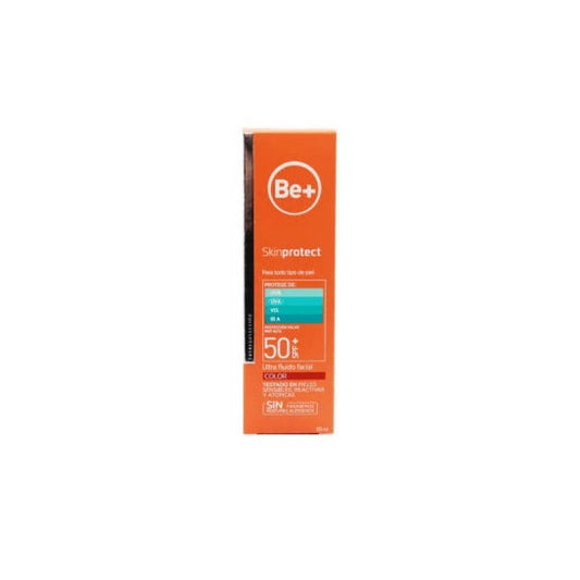 Be+ Skin Protect Ultrafluido Facial Spf50+ Color 50ml