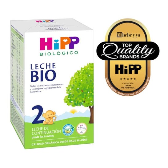 Hipp Leche 2 De Continuación Bio 600g