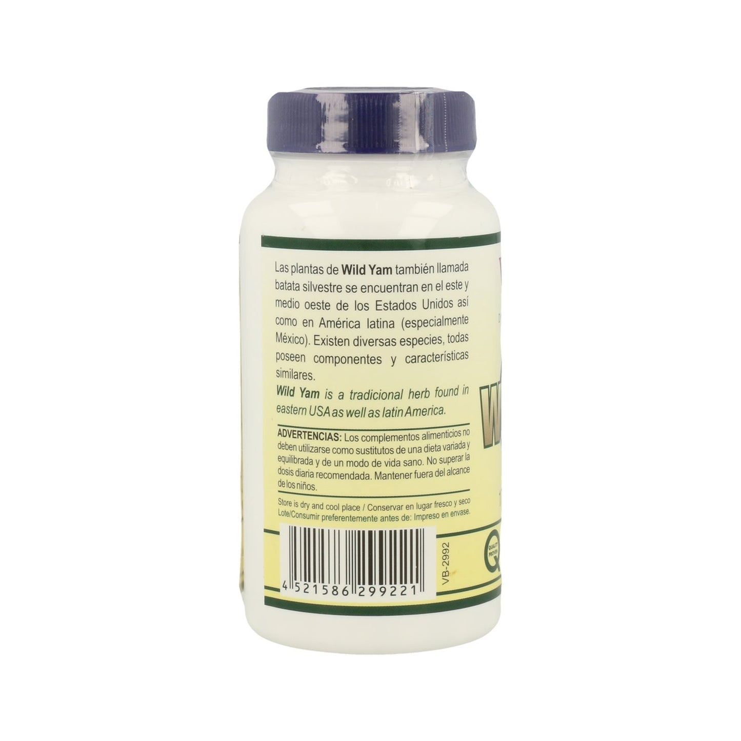 Vbyotics Wild Yam 100 caps