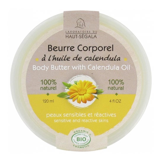Manteca corporal Haut-Segala con aceite de caléndula 120 ml