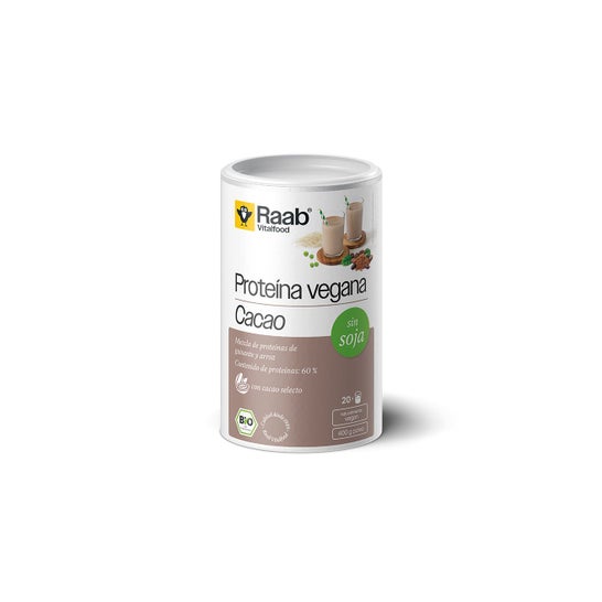 Raab Vitalfood Proteína Vegana Cacao 400g