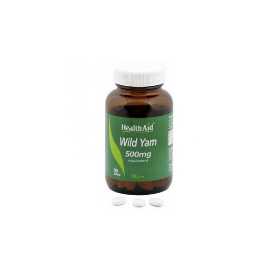 Health Aid Ñame Silvestre 500mg 60comp