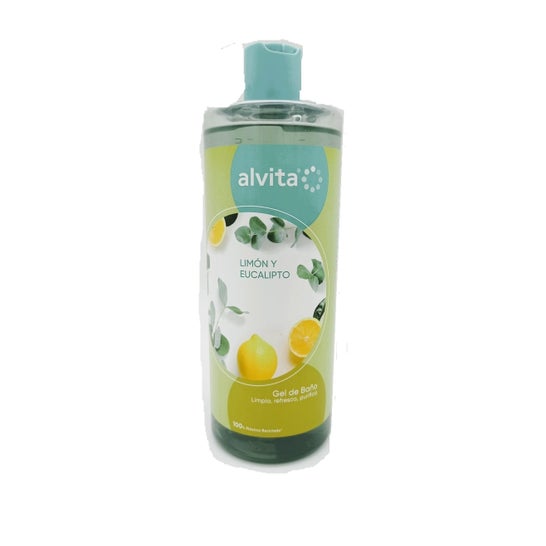 Alvita Gel de Baño Limón y Eucalipto 750ml