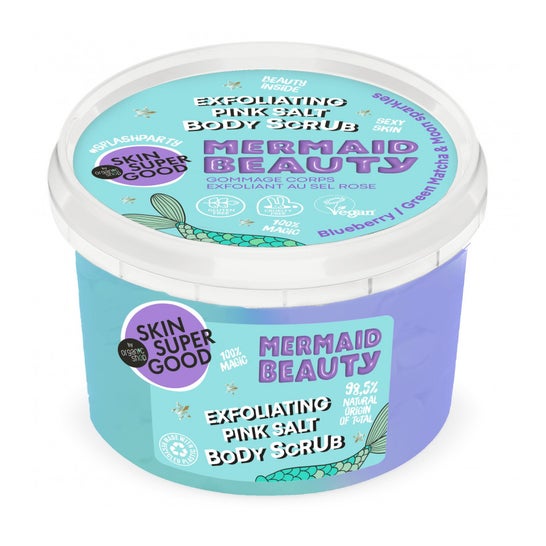 Organic Shop Skin Super Good Mermaid Beauty Exfoliante Sal 250ml