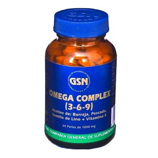 GSN Omega 3-6-9 Complex 60 caps