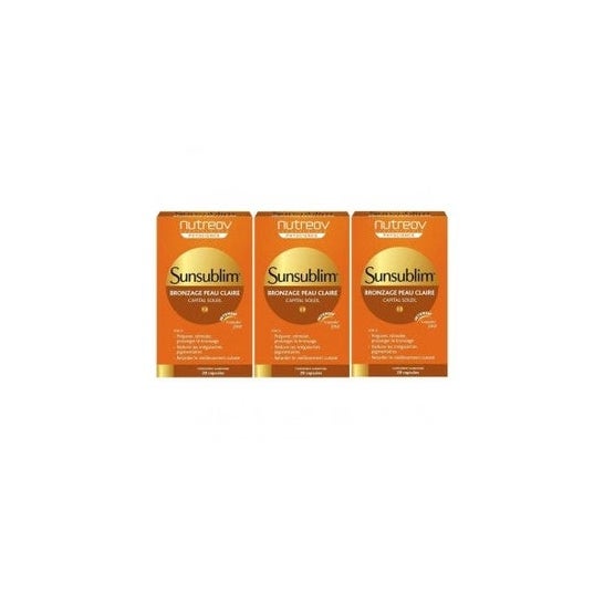 Sunsublim Tanning Clear Skin Tripack 3*28 cápsulas