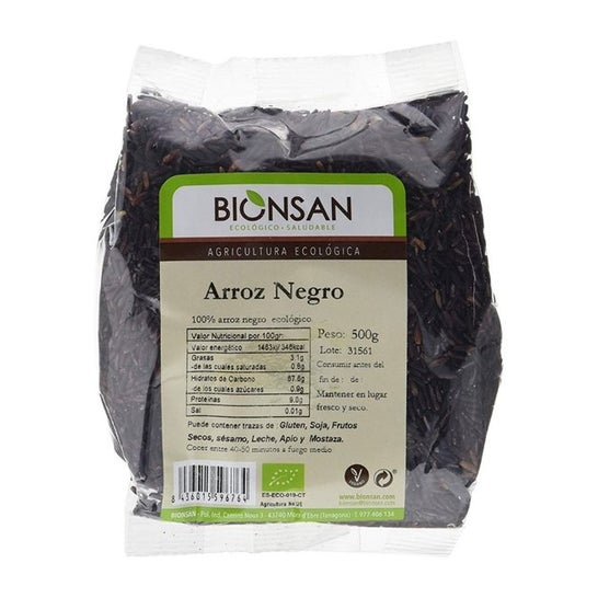 Bionsan Arroz Negro Bio 500 g