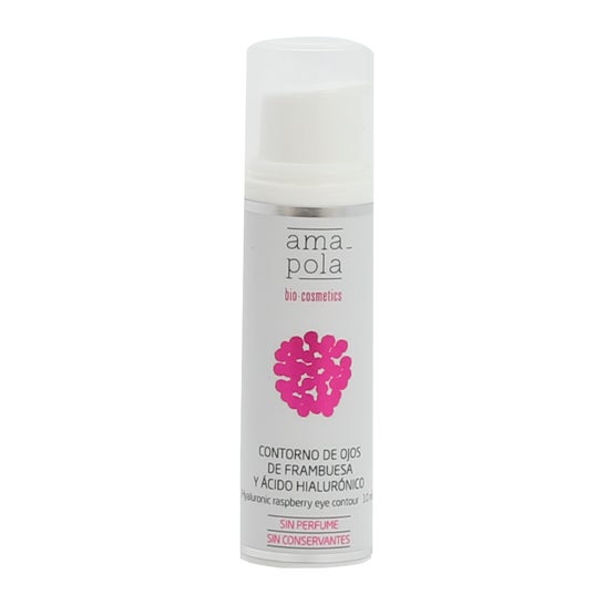 Amapola Biocosmetics Contorno Ojos Frambuesa y Ácido Hialur 10ml