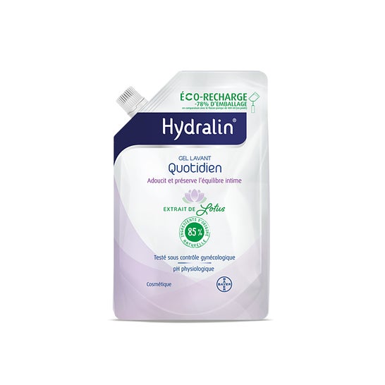Hydralin Cotidiano Gel Limpiador Eco Recarga 400ml