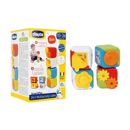 Chicco Brinquedos Cubo Multiatividades 4 uds
