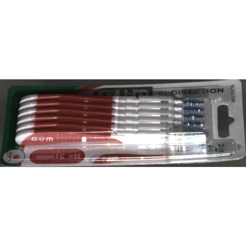 GUM Bi-Direction Cepillo Interdental 1.2mm 6uds