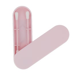 Jch International Set Bastoncills Silicona Rosa