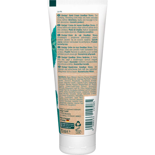Kneipp Crema de Manos Goodbye Stress 75ml