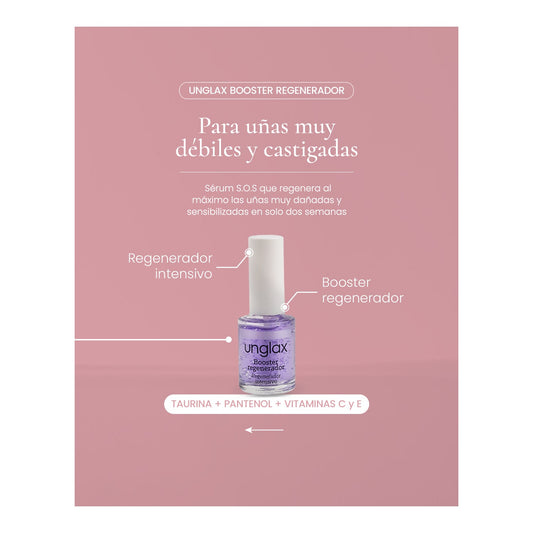 Unglax Booster Regenerador Uñas 10ml