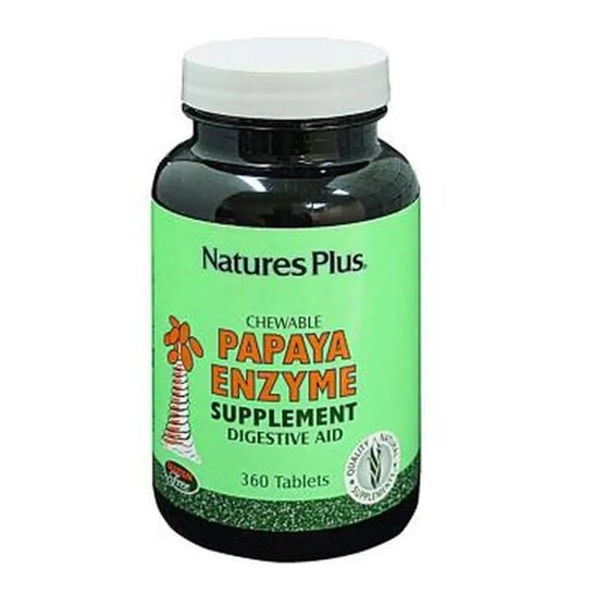 NaturesPlus Papaya Enzyme 360 comp