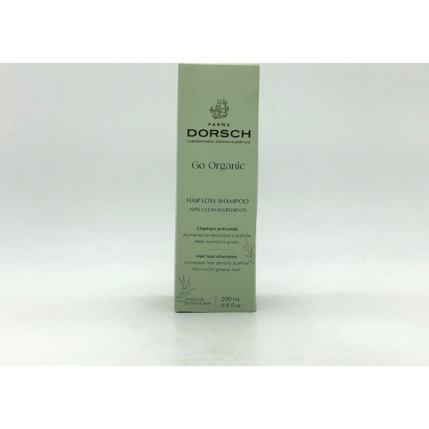 Farma Dorsch Go Organic Hairloss Shampoo Pelo Graso 500ml