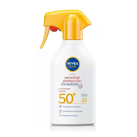 Nivea Sun Sensitive Protección Inmediata SPF50+ 270ml