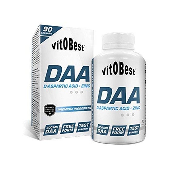 Vitobest Daa D-Aspartic Acid + Zinc 90caps