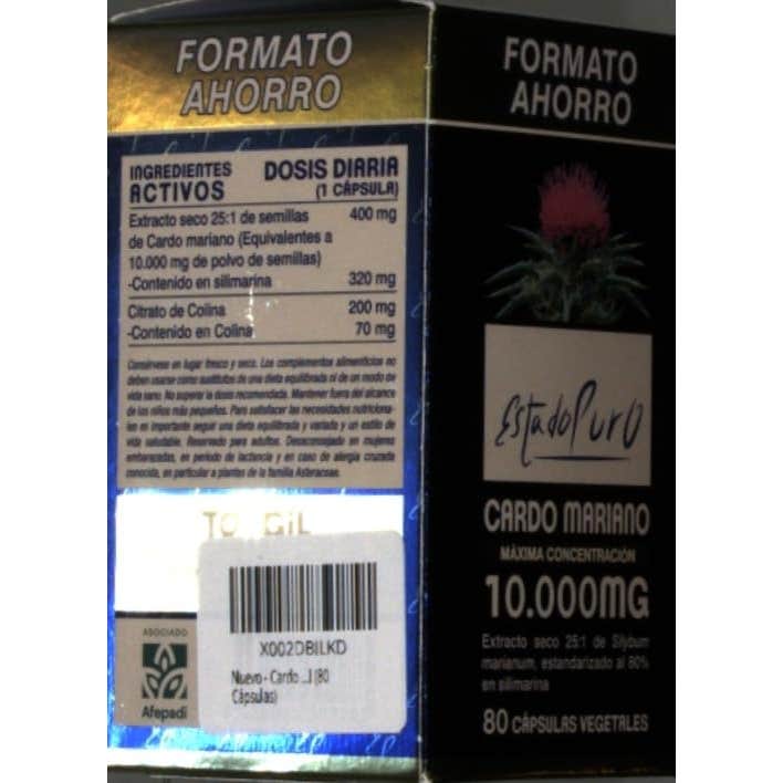 Estado Puro Cardo Mariano 80caps