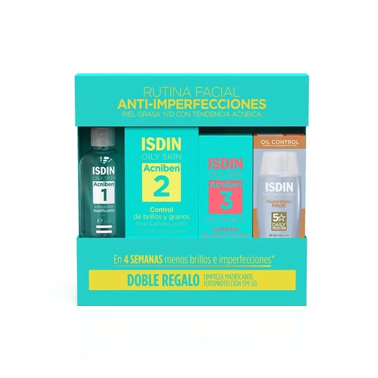 ISDIN Acniben Rutina Completa Anti-Imperfecciones
