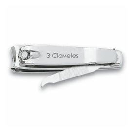 3 Claveles cortauñas con lima 8cm 1ud