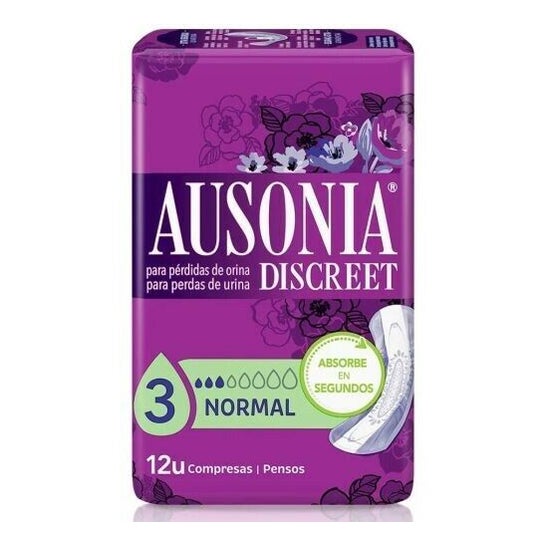 Ausonia Discreet normal 12uds