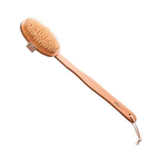 Eurostil Cepillo Baño Madera Fibra Natural 1 ud