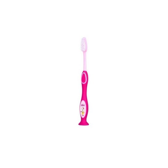 Escova Chicco 3Y-6Y Pink