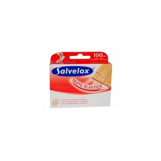 Salvelox apósito textil elástico 100 cmx6 cm 1 ud