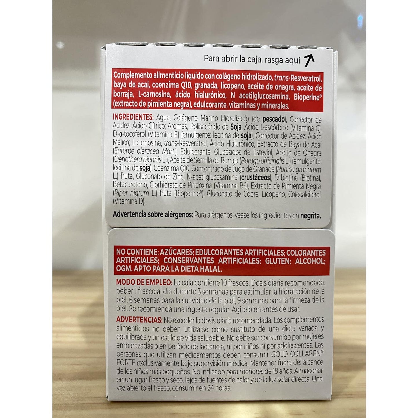 Colágeno de Oro Forte 10Fl