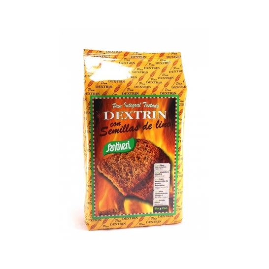 Dextrin Pan Integral Dextrin Santiveri con Semillas de Lino 300