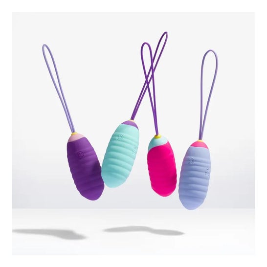 Platanomelón Oh Vibrador Huevo con Mando Lila