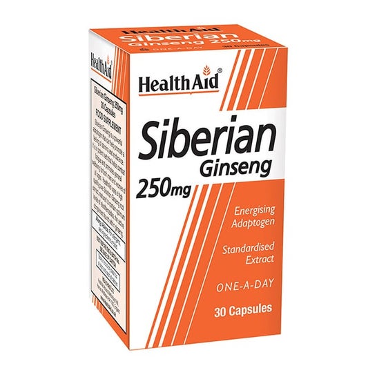 Health Aid Siberian Ginseng 250 mg 30 caps