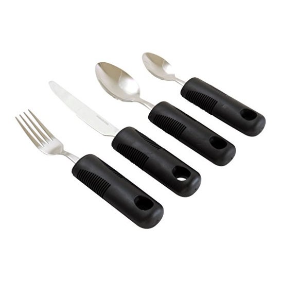 Hestec Kit Cubiertos Ergonómicos 4uds