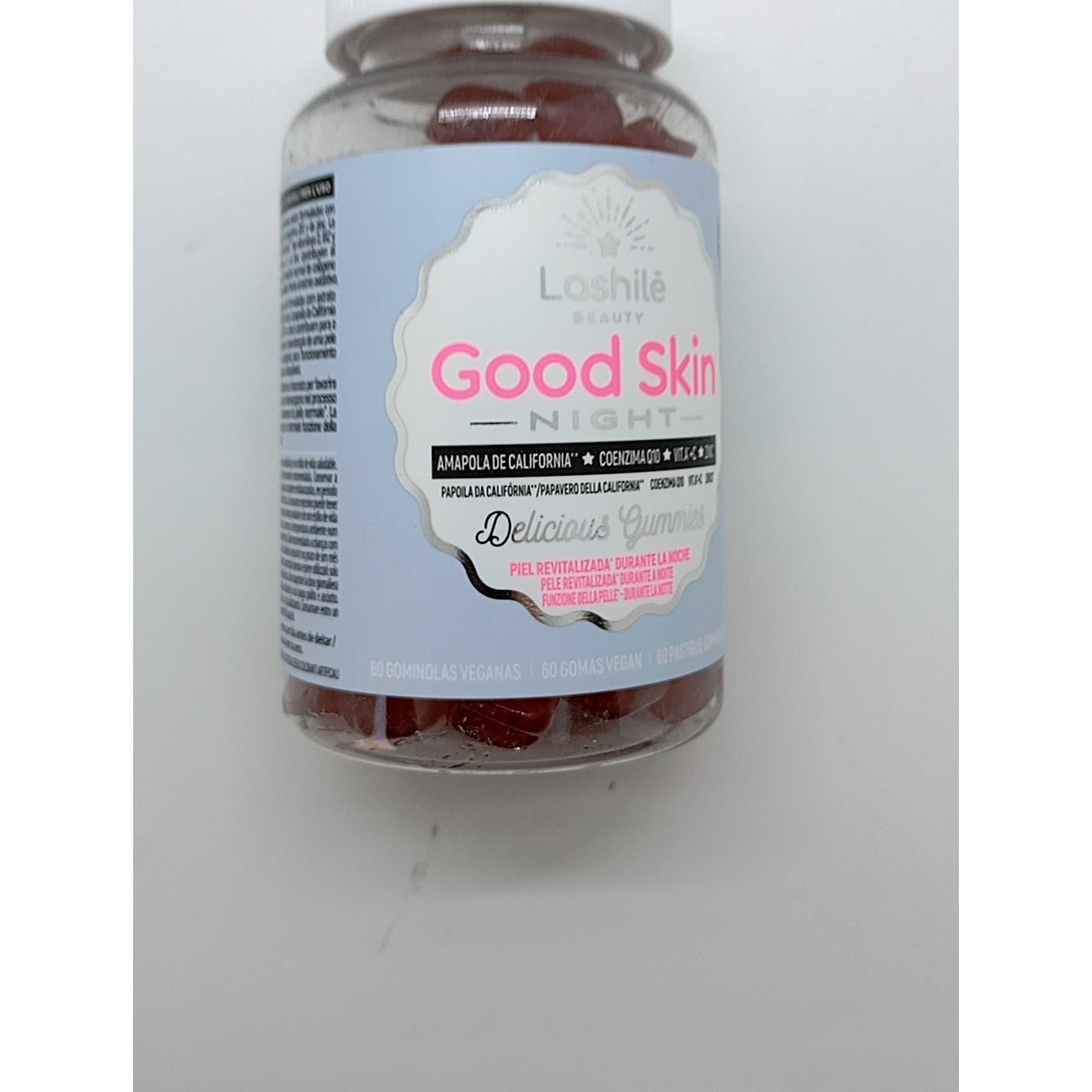 Lashilé Good Skin Night 60 gummies