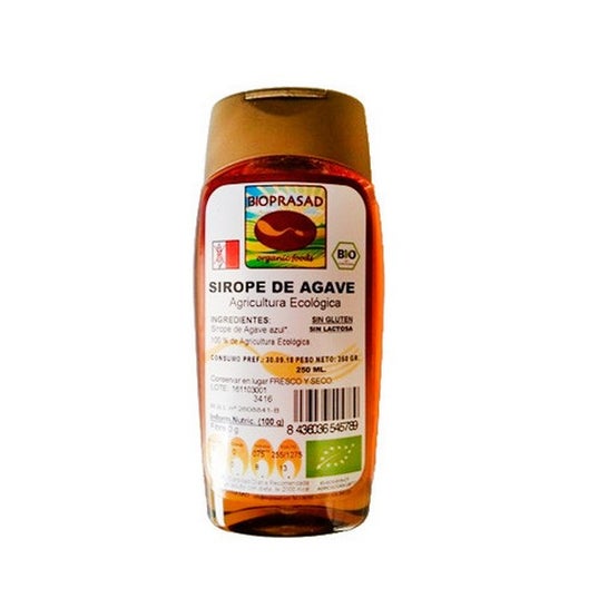 Bioprasad Sirope Agave Bio Sin gluten 350 g