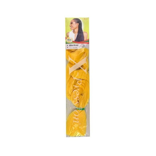 X-Pression Extensiones Cabello Sintético Amarillo 1 ud