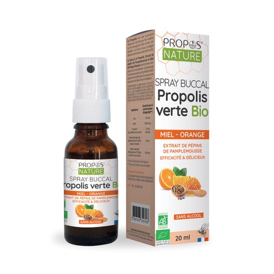 Propos'Nature Spray Bucal Própolis Verde Miel EPP Bio 15 ml